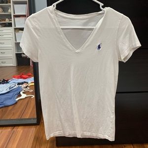 Polo Vneck Top